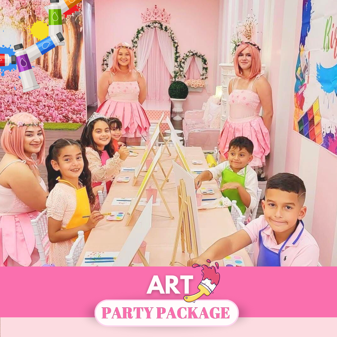 Art Spa, a Little Princess Spa® Party Package