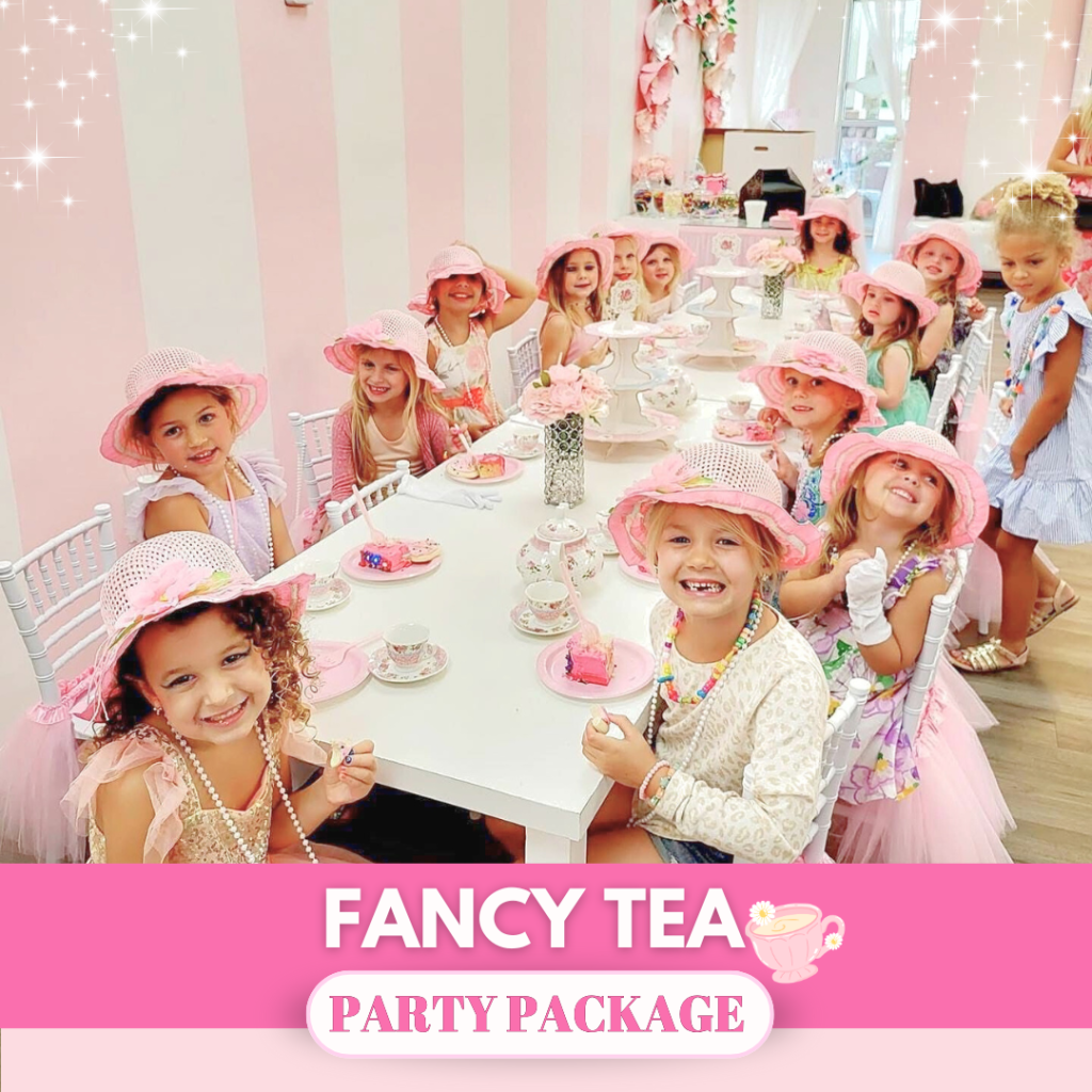 Fancy Tea Spa, a Little Princess Spa® Party Package