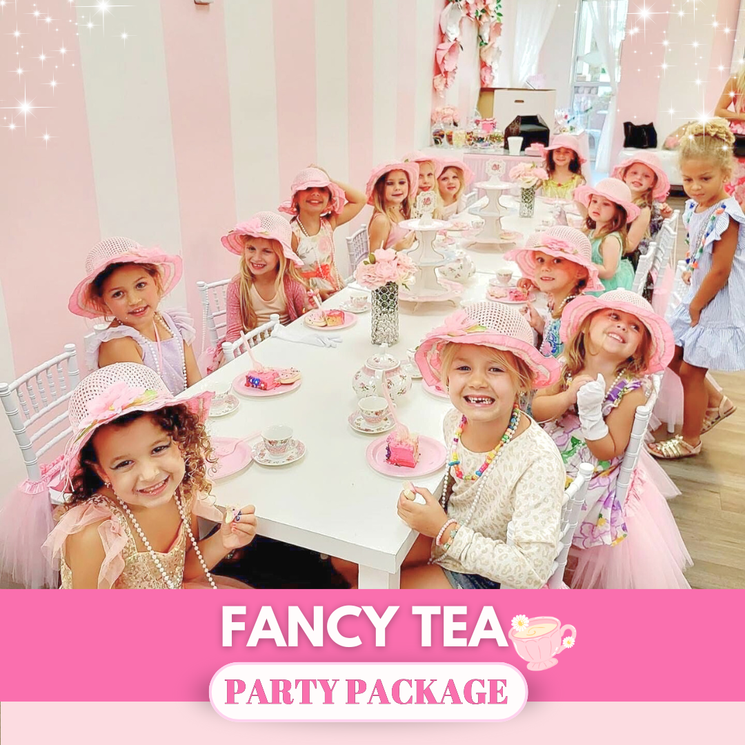 Fancy Tea Spa, a Little Princess Spa® Party Package