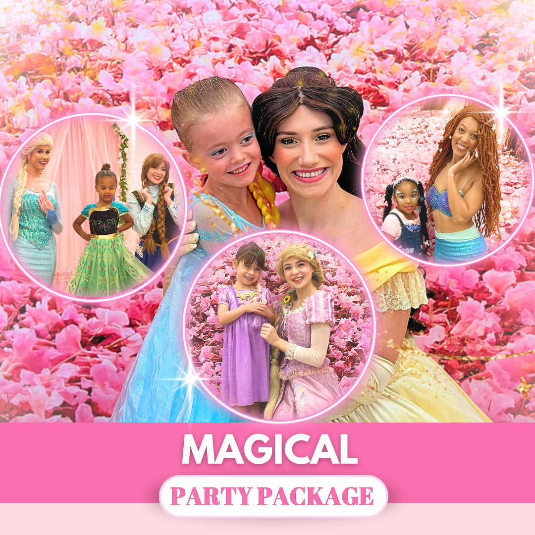 Magical Character is a Little Princess Spa® Party Package