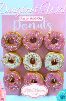 Add donuts to your party