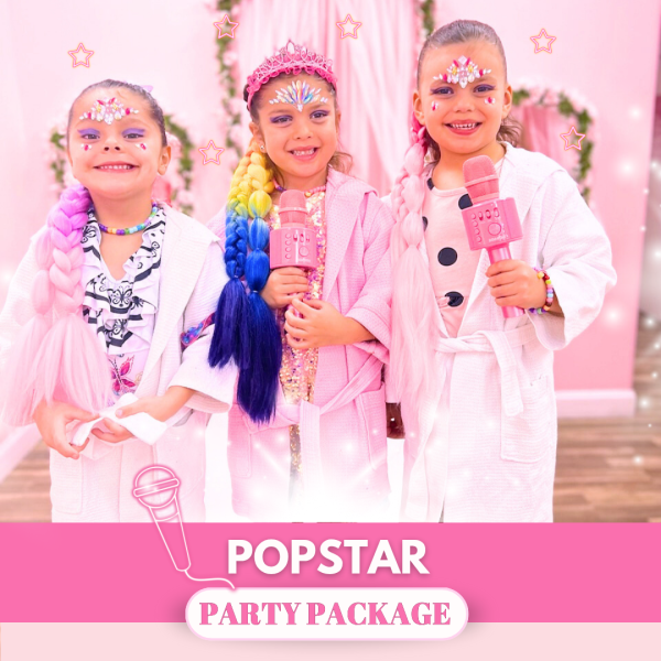 Pop Star Spa, a Little Princess Spa® Party Package
