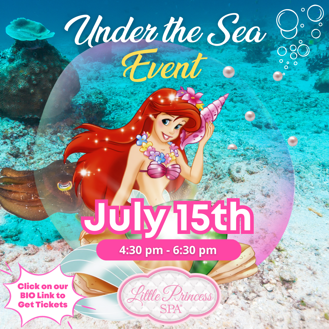 Under The Sea Event with Ariel – July 15th at 4:30PM