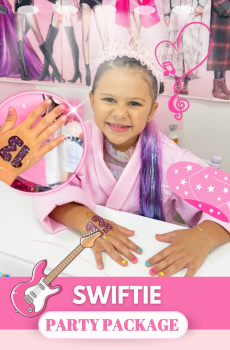 Swiftie is a Little Princess Spa® Party Package
