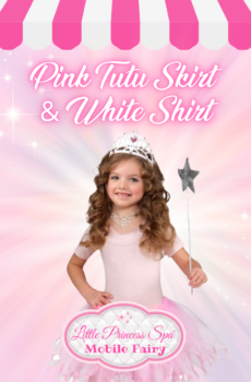 Pink Tutu Skirt & White Shirt