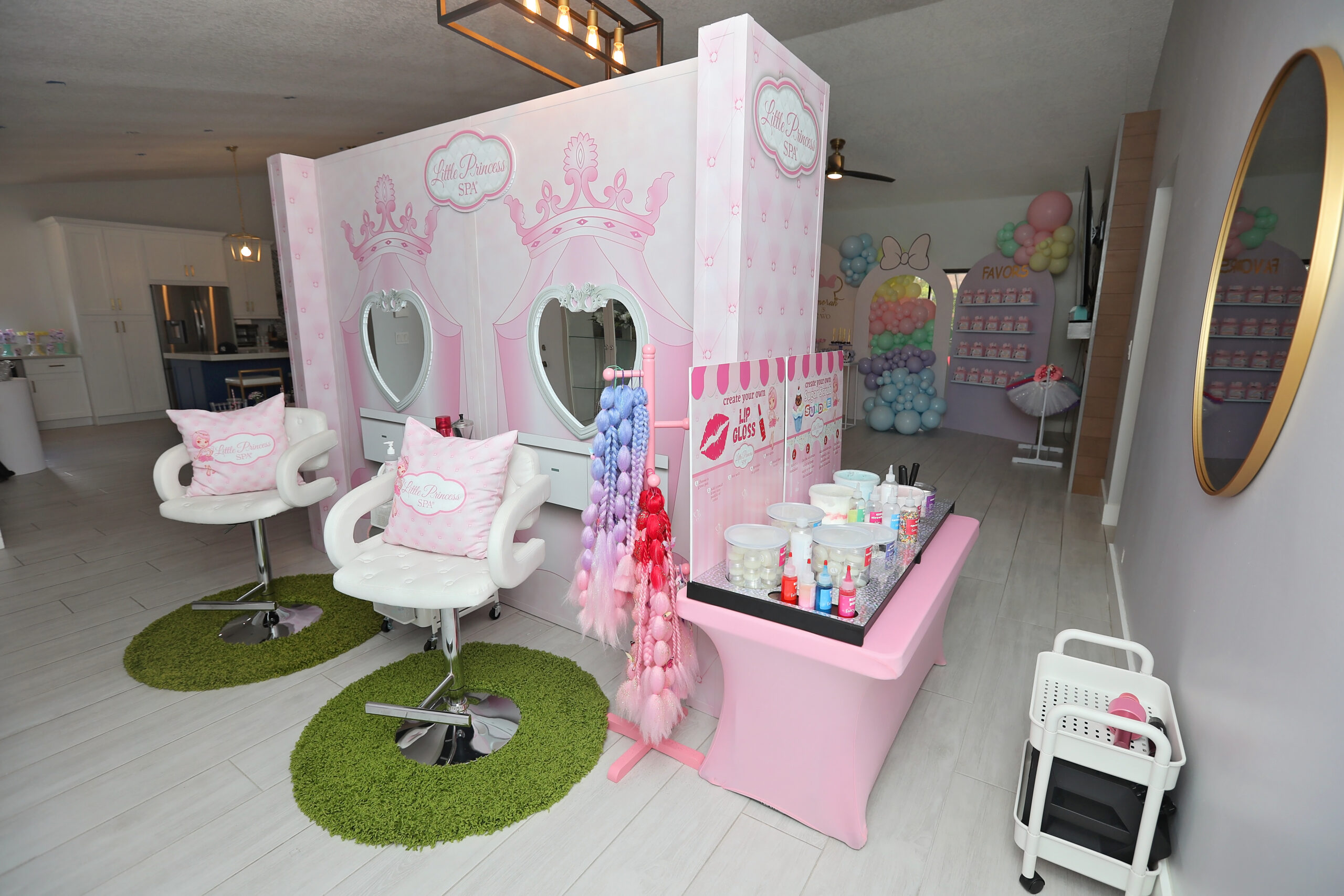 mobile fairy parties Spa stand 2