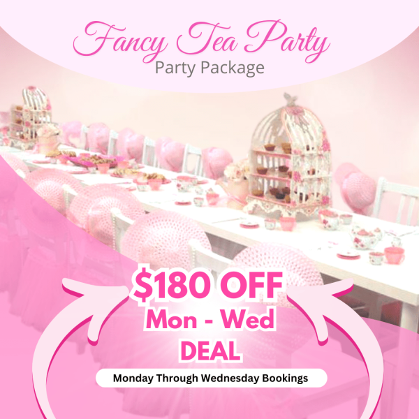 Fancy Tea Party Deal at Little Princess Spa Pembroke Pines