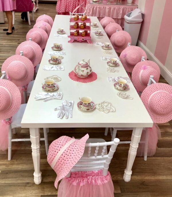 Fancy tea Party at Little Princess Spa