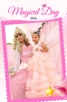 Magical Day spa with a princess