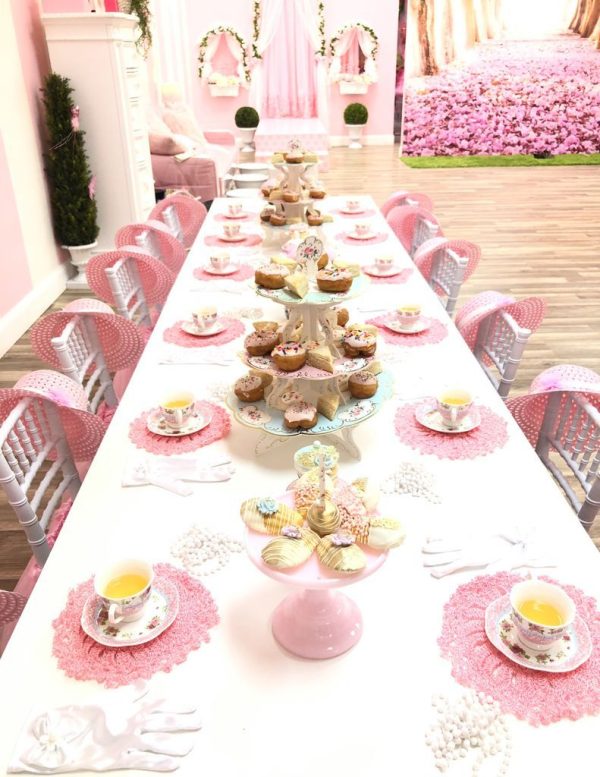 Tea Party at Little Princess Spa