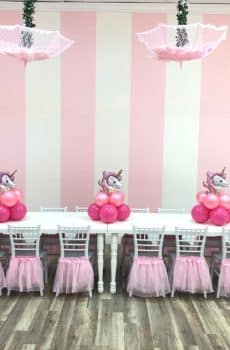 3 Small Table Balloon Centerpieces